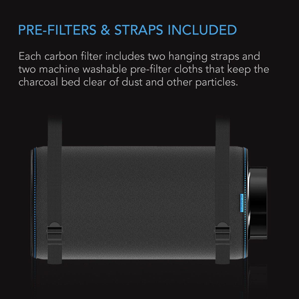 AC Infinity AC Infinity 8&quot; Duct Carbon Filter