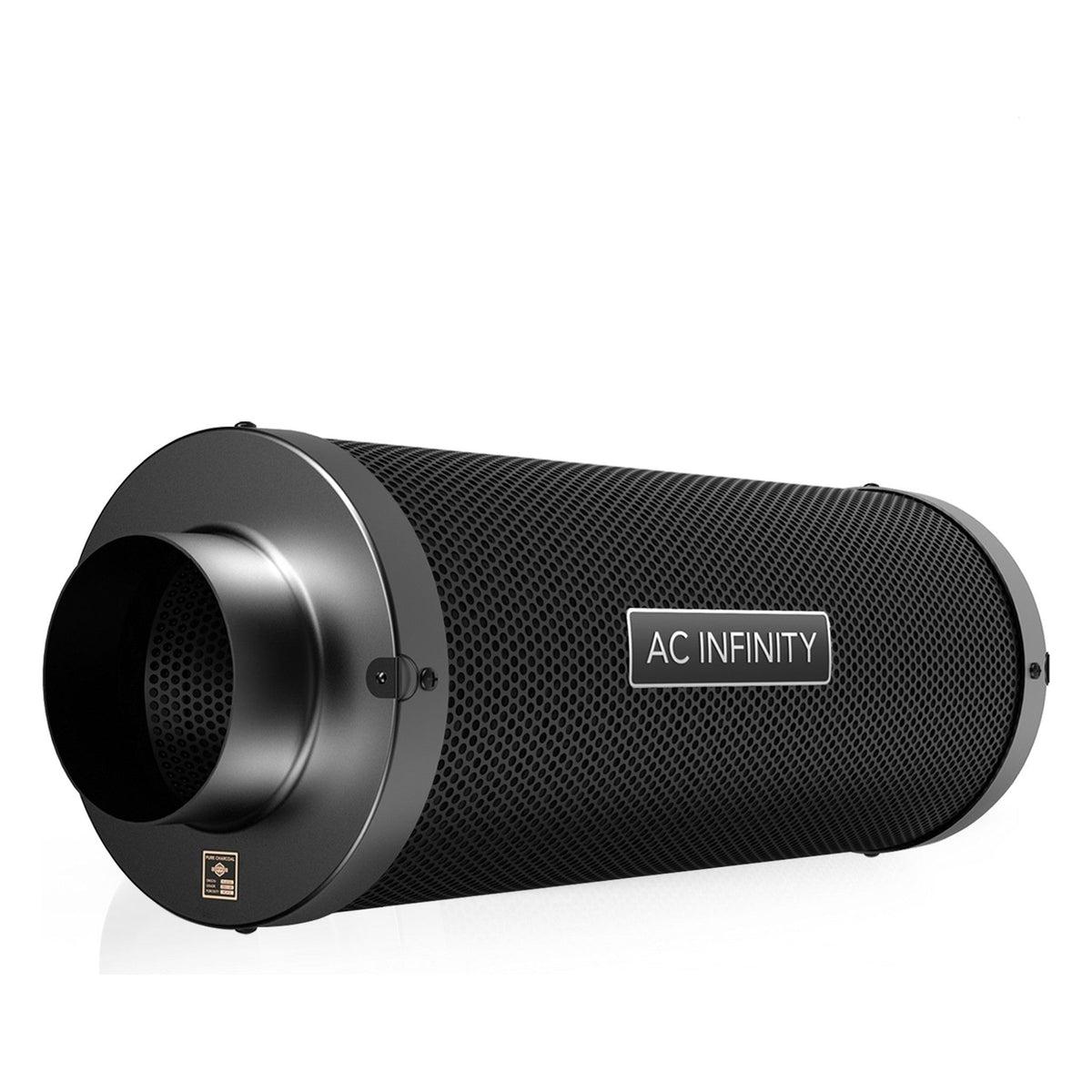 AC Infinity 8" XL duct carbon filter for odor control.