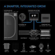 AC Infinity AC Infinity Advance Grow Tent 1 Plant Kit | 2' x 2' Compact