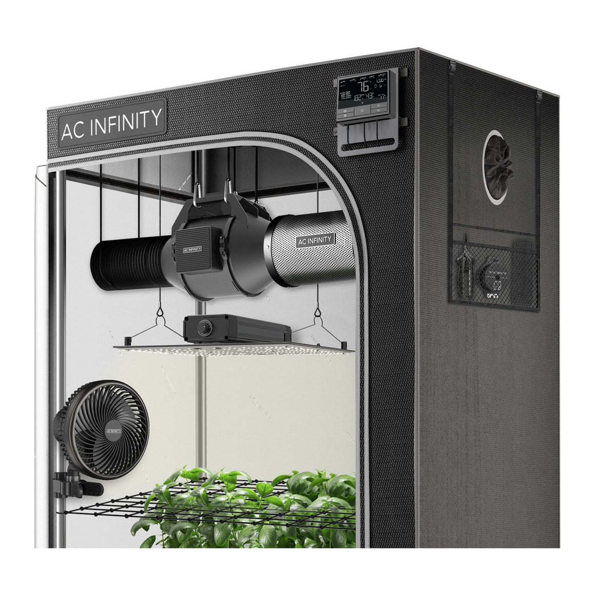 AC Infinity AC Infinity Advance Grow Tent 1 Plant Kit | 2' x 2' Compact