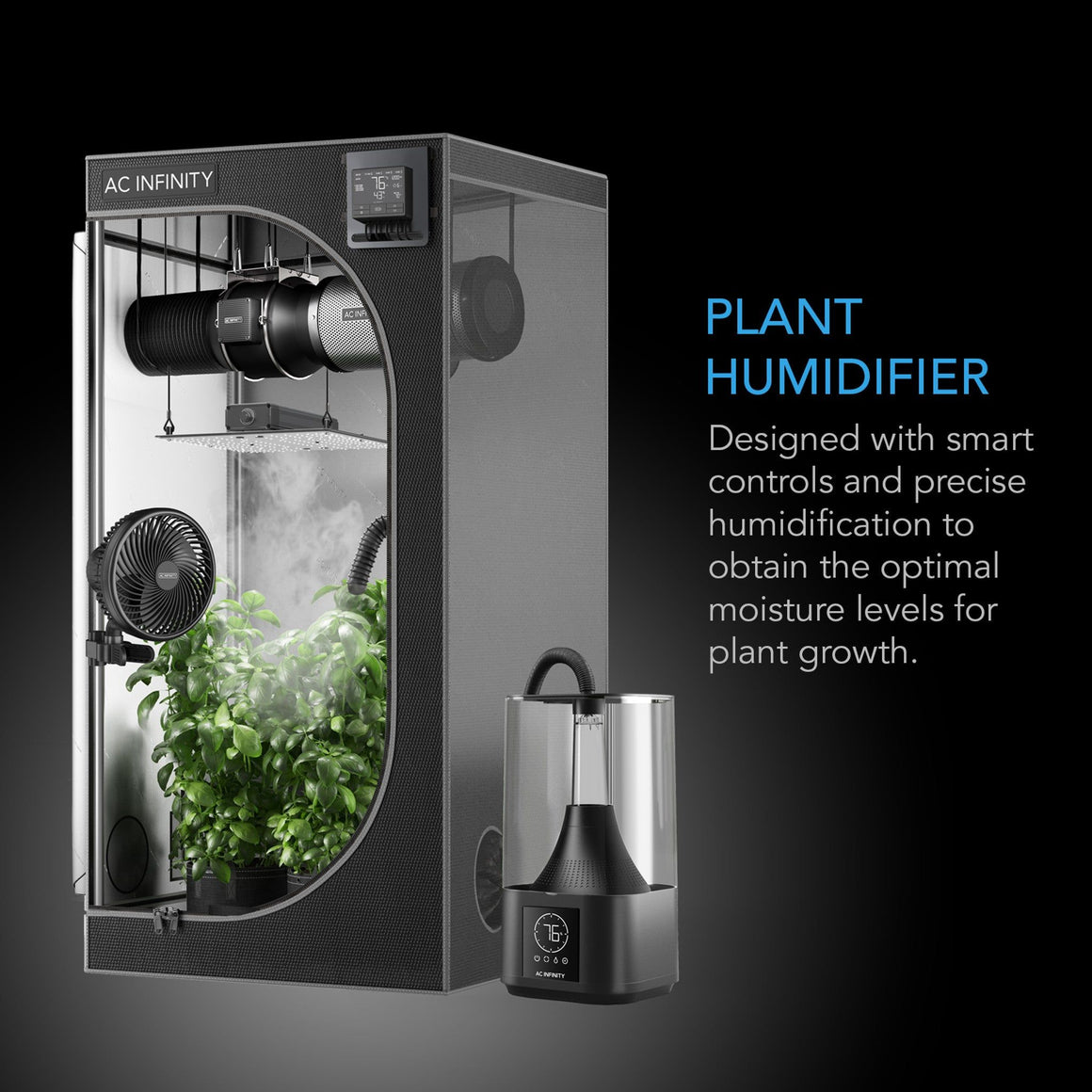 AC Infinity AC Infinity Cloudforge T7, Environmental Plant Humidifier