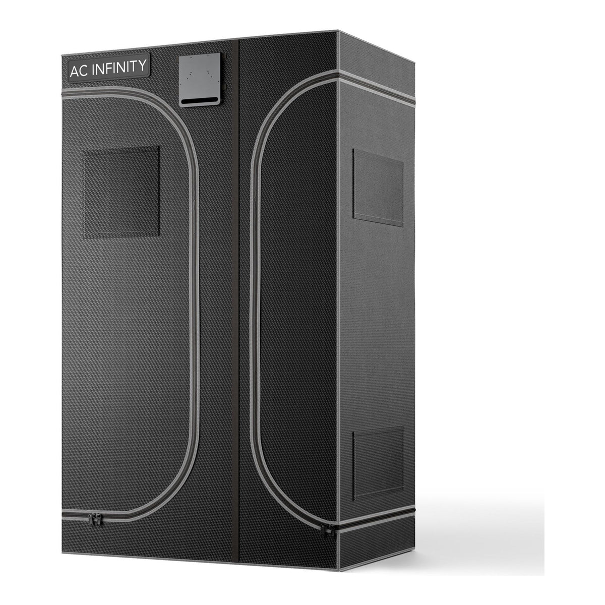 AC Infinity 3x2x6 ft grow tent with ventilation ports and AC Infinity logo, in charcoal gray.