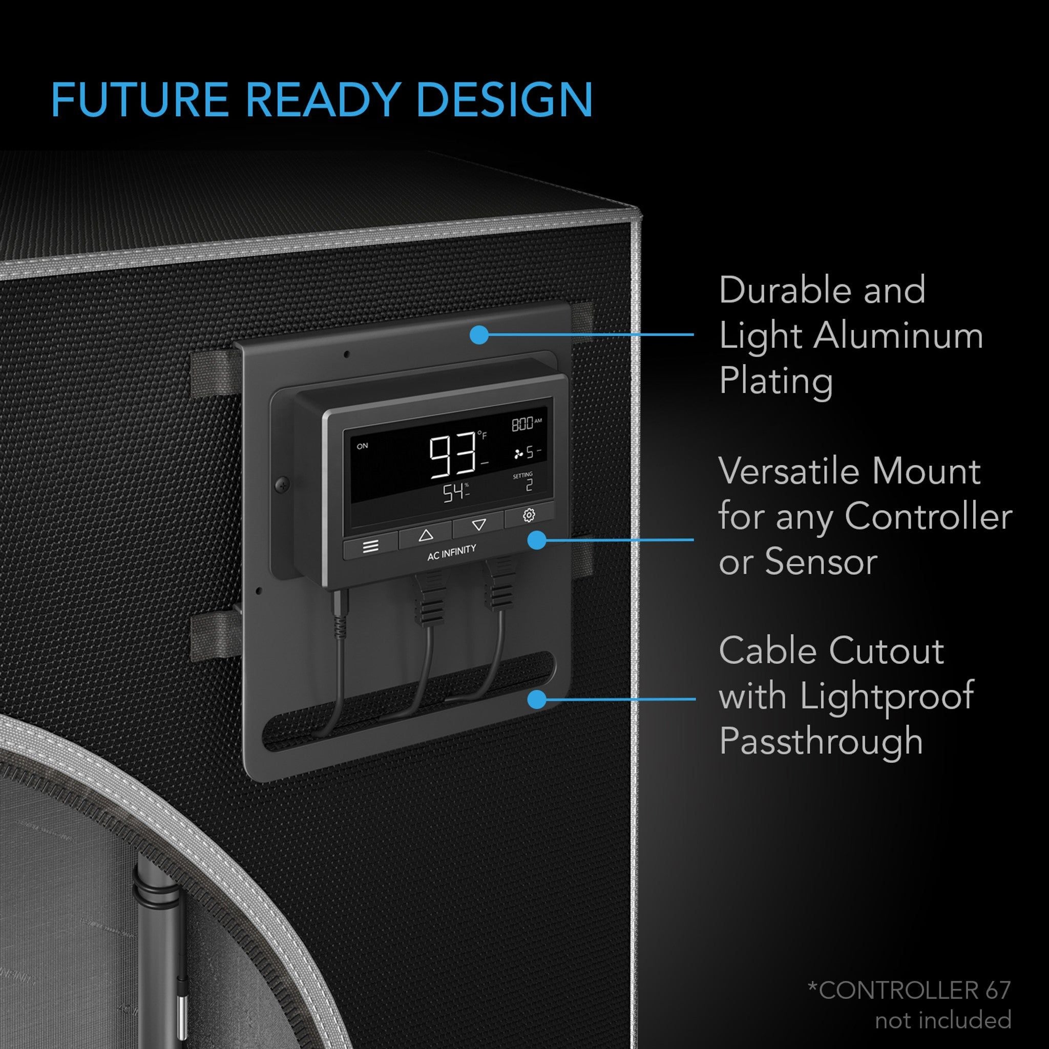 ac infinity 3x3 grow tent AC Infinity 3x3 CLOUDLAB 733 Advance Grow Tent 36"x36"x72"