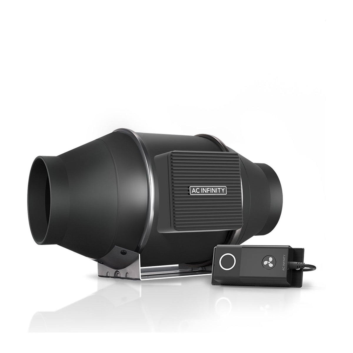 AC Infinity Cloudline S4 inline fan system with controller.