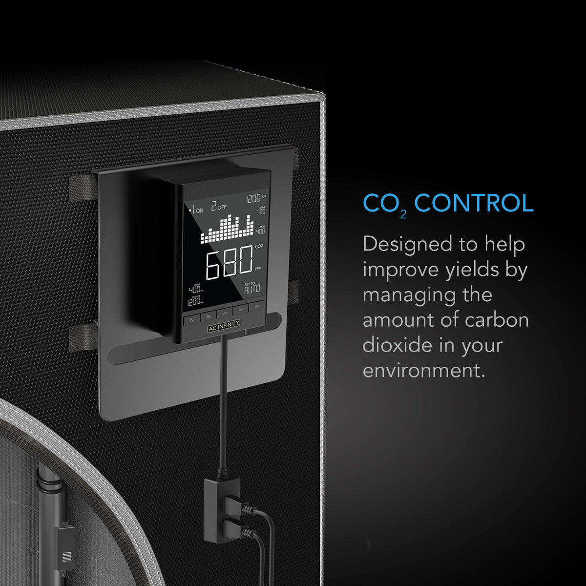 AC Infinity AC Infinity CO2 Smart Outlet Controllers Co2 Control