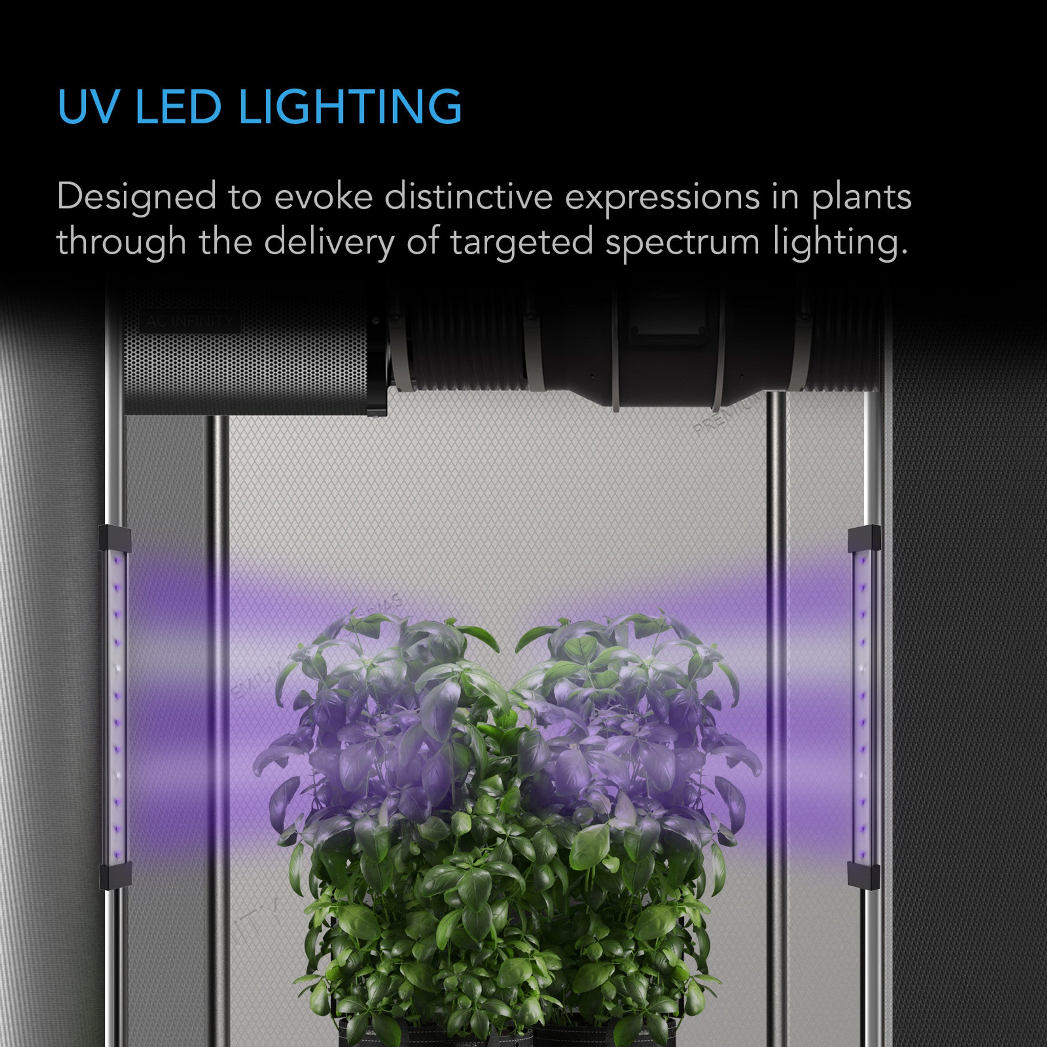 AC Infinity IONFRAME EVO10 1000 Watt LED Grow Light With Samsung