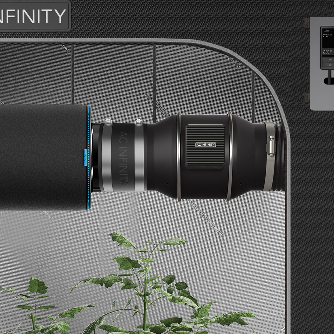 AC Infinity 4" Noise Reduction Clamp