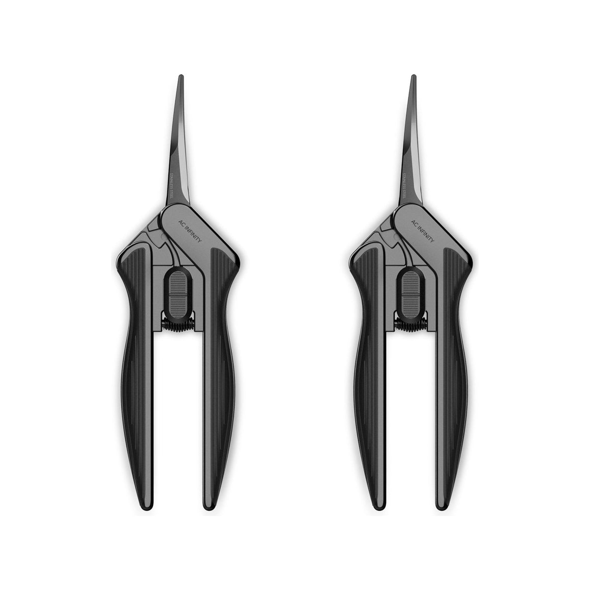 AC Infinity AC Infinity Stainless Steel Curved Pruning Shear Trimming Scissors - 2-Pack Main