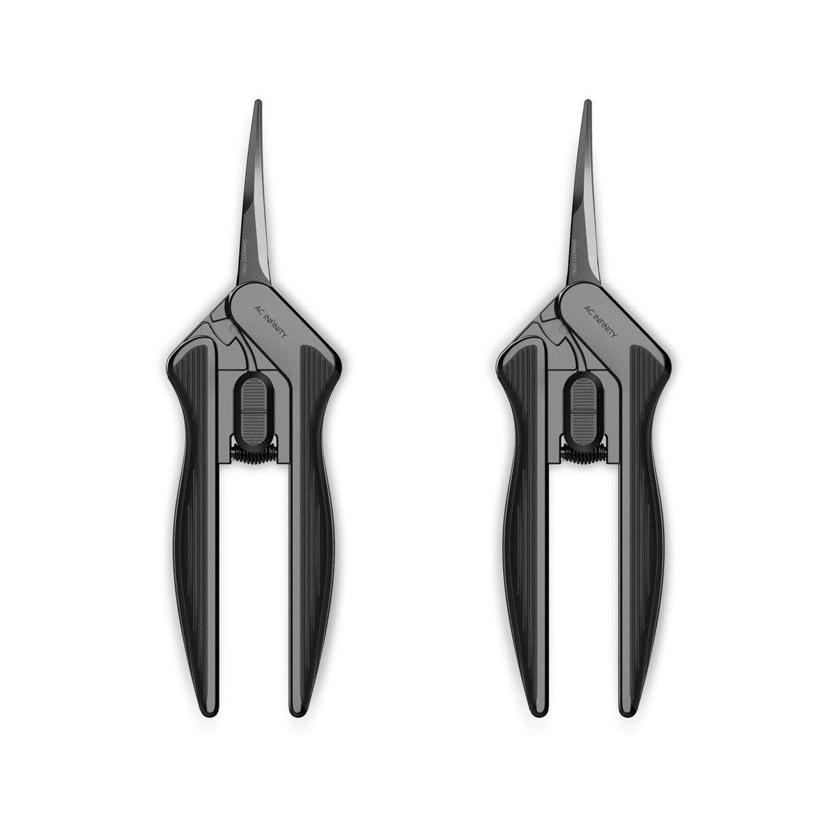 AC Infinity AC Infinity Stainless Steel Curved Pruning Shear Trimming Scissors - 2-Pack Main