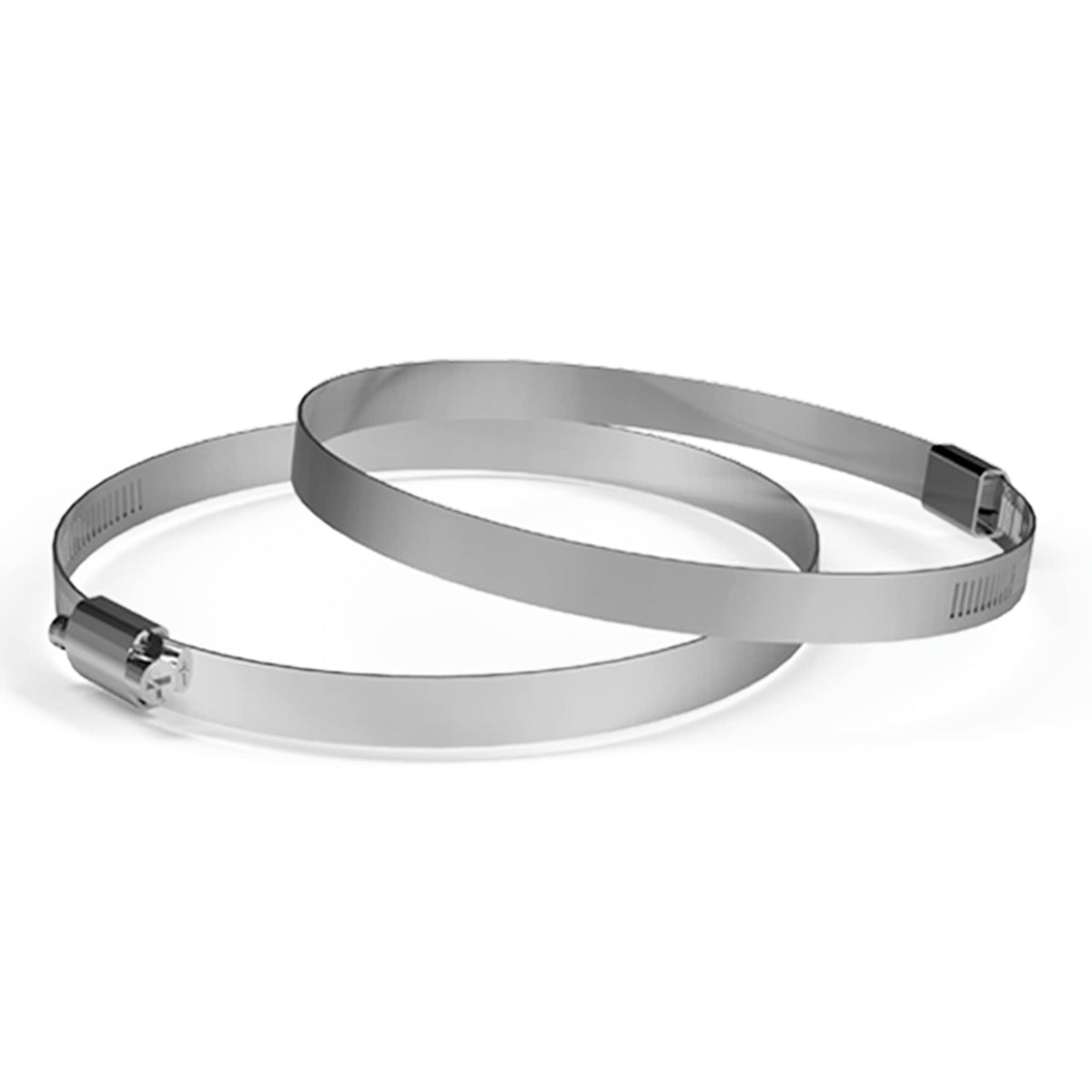 AC Infinity Stainless Steel 4&quot; Duct Clamps — 2 Pack