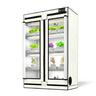 Active Grow Walden Greens & Veggies 3-Tier White LED Grow Tent Kit