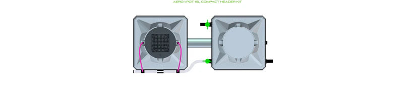 Alien Hydroponics AERO System- 1 Pot Kit