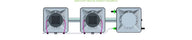 Alien Hydroponics AERO System- 2 Pot 1 Row Kit