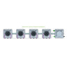 Alien Hydroponics AERO System - 4 Pot 1 Row