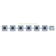Alien Hydroponics AERO System- 6 Pot 1 Row Kit