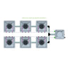 Alien Hydroponics AERO System - 6 Pot 2 Row