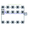 Alien Hydroponics RDWC - 15 Pot 3 Row