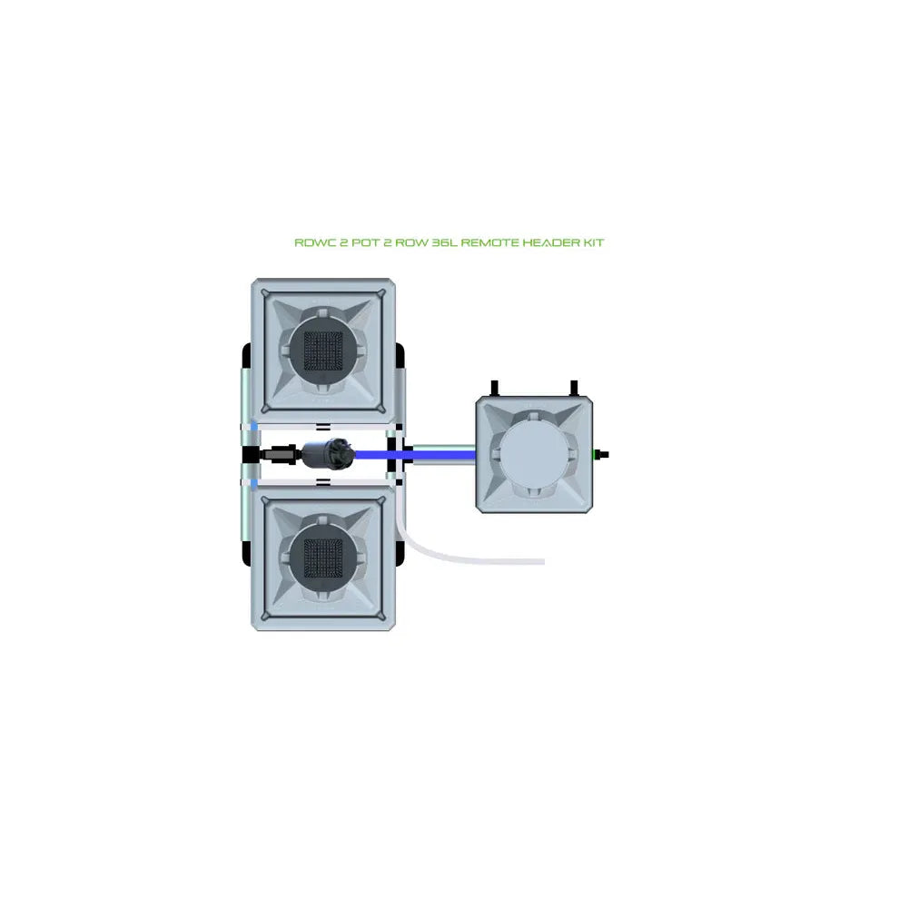 Alien Hydroponics RDWC - 2 Pot 2 Row