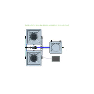 Alien Hydroponics RDWC - 2 Pot 2 Row