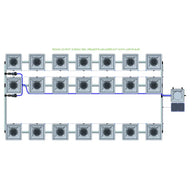 Alien Hydroponics RDWC - 21 Pot 3 Row