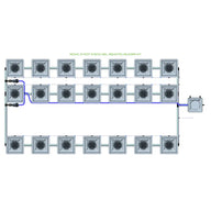 Alien Hydroponics RDWC - 21 Pot 3 Row