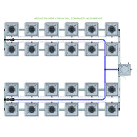 Alien Hydroponics RDWC - 24 Pot 4 Row