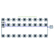 Alien Hydroponics RDWC - 27 Pot 3 Row