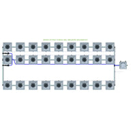 Alien Hydroponics RDWC - 27 Pot 3 Row