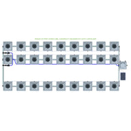 Alien Hydroponics RDWC - 27 Pot 3 Row