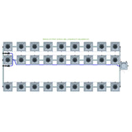Alien Hydroponics RDWC - 27 Pot 3 Row