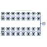 Alien Hydroponics RDWC - 32 Pot 4 Row