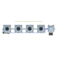 Alien Hydroponics RDWC - 4 Pot 1 Row