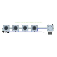 Alien Hydroponics RDWC - 4 Pot 1 Row