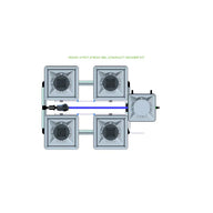 Alien Hydroponics RDWC - 4 Pot 2 Row