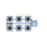 Alien Hydroponics RDWC - 6 Pot 2 Row