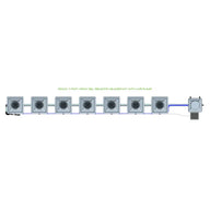 Alien Hydroponics RDWC - 7 Pot 1 Row