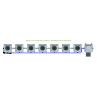 Alien Hydroponics RDWC - 7 Pot 1 Row