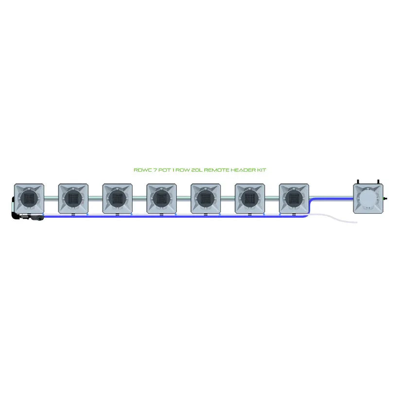 Alien Hydroponics RDWC - 7 Pot 1 Row
