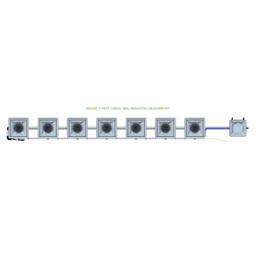 Alien Hydroponics RDWC - 7 Pot 1 Row
