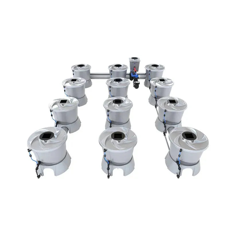 Alien Hydroponics V-System 12 Pot Deep Water Culture System