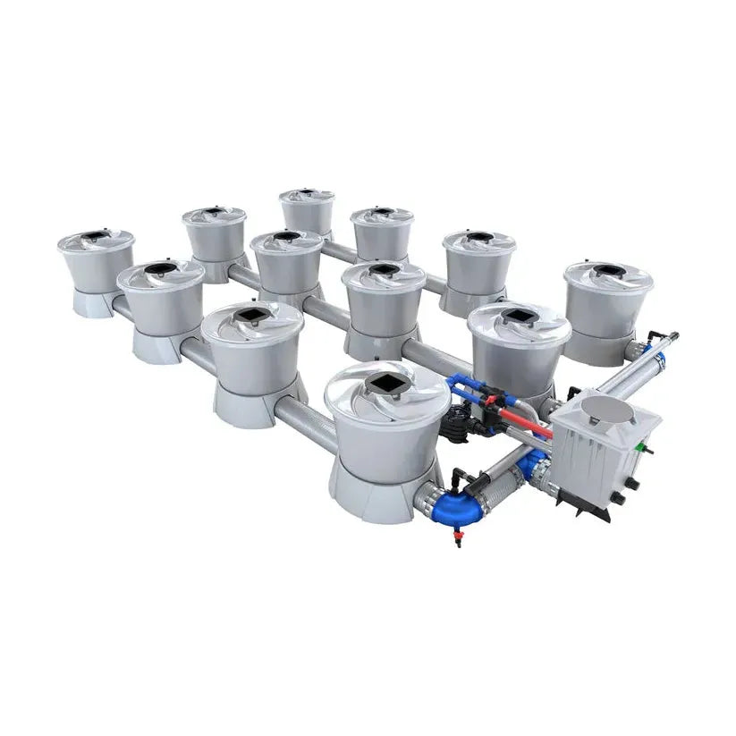 Alien Hydroponics V-System 12 Pot Deep Water Culture System