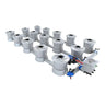 Alien Hydroponics V-System DWC - 15 Pot 3 Row