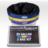 Boldtbags Classic Extraction Bags 20 Gallon - 3 Bag Kit