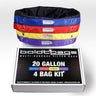 Boldtbags Classic Extraction Bags 20 Gallon - 4 Bag Kit