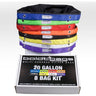 Boldtbags Classic Extraction Bags 20 Gallon - 8 Bag Kit