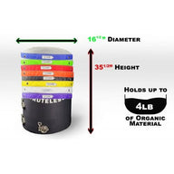 BoldTBags 32-gallon 8-bag kit: 16.5