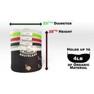 Stackable compost bags: 23.5