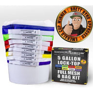 Boldtbags Lock Top – 5 Gallon Full Mesh Stackers 8 Bag Kit