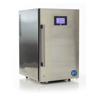 Stainless steel drying and curing system with digital display and handle.