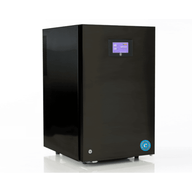 Black cannatrol cool cure drying system with digital display and circular logo.